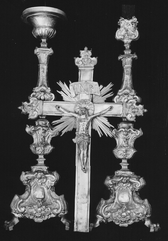 servizio d'altare - ambito laziale (sec. XVIII)