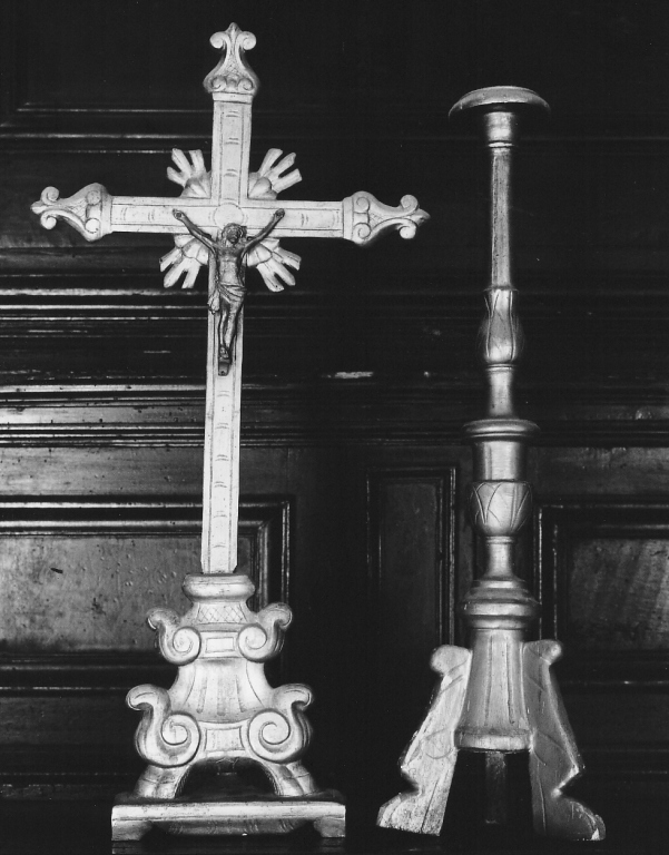 servizio d'altare - ambito laziale (sec. XIX)