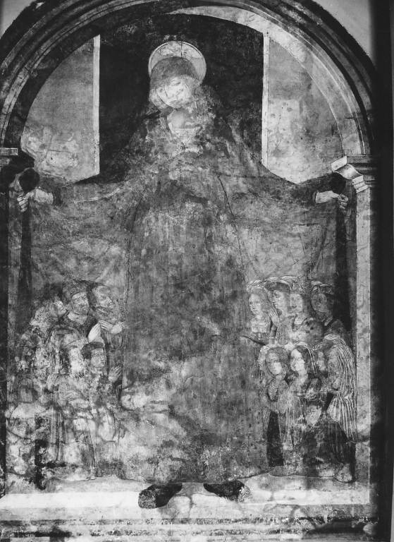 Madonna della Misericordia (dipinto) - ambito laziale (sec. XV)