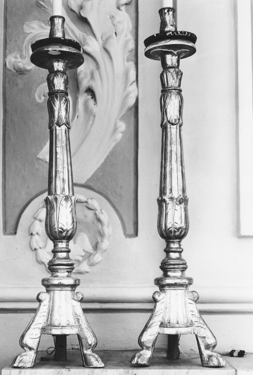 candeliere - ambito laziale (sec. XIX)