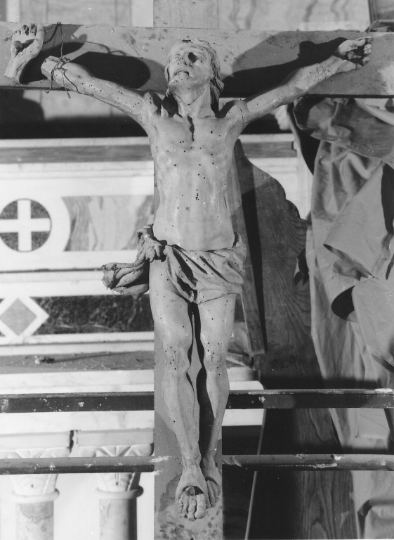 Cristo crocifisso (scultura) - ambito laziale (sec. XVIII)