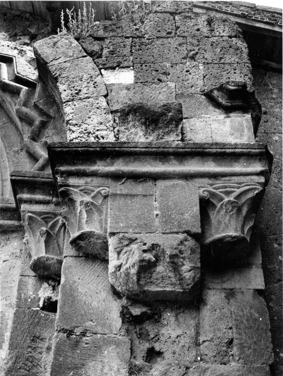 mostra di portale - ambito laziale (sec. XI)