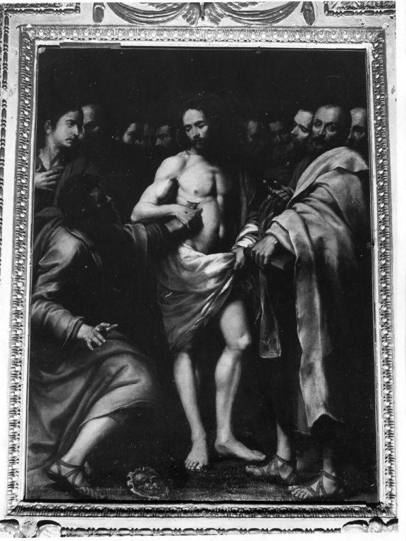 incredulità di San Tommaso (dipinto) di Vermiglio Giuseppe (sec. XVII)