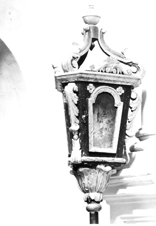lanterna processionale, coppia - ambito laziale (sec. XVIII)