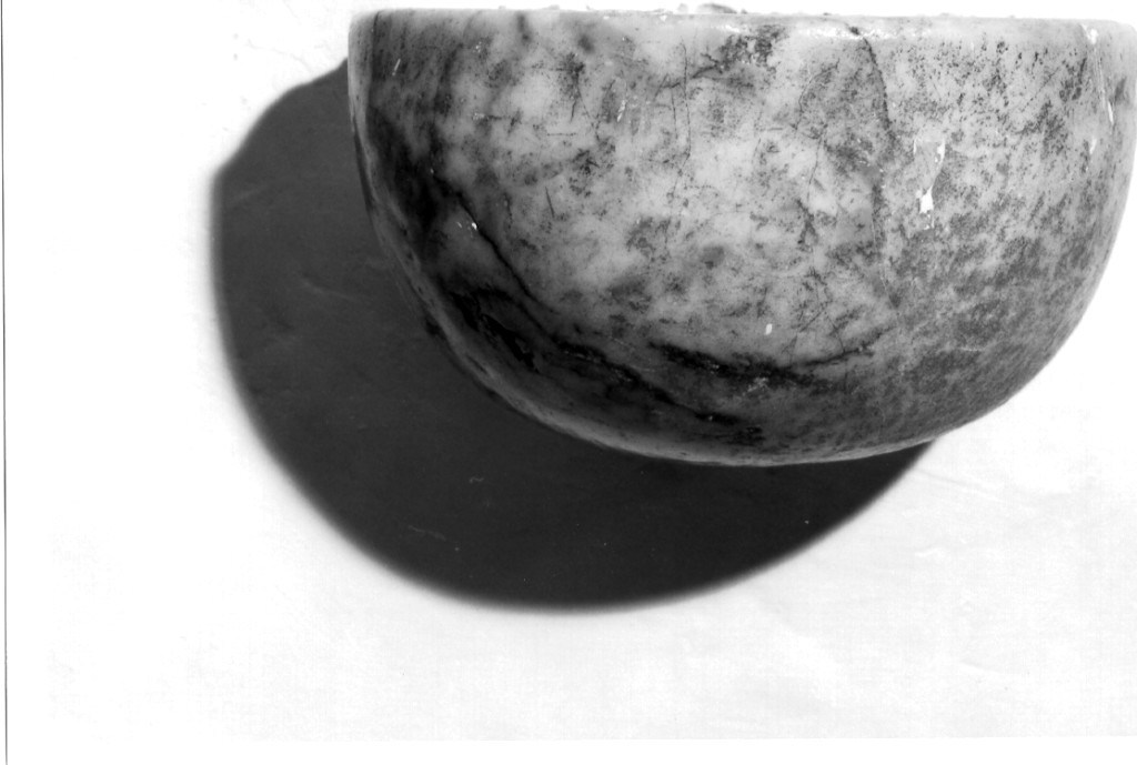 acquasantiera da parete - ambito laziale (prima metà sec. XIX)