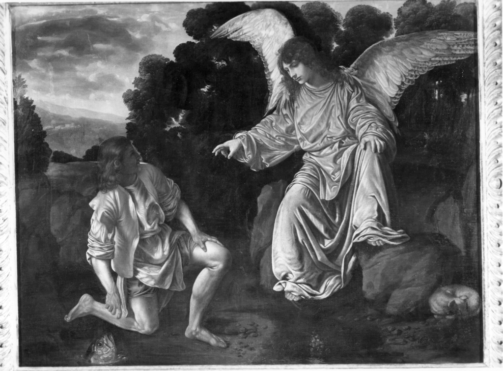 Tobiolo e l'angelo (dipinto) di Savoldo Giovanni Gerolamo (sec. XVI)