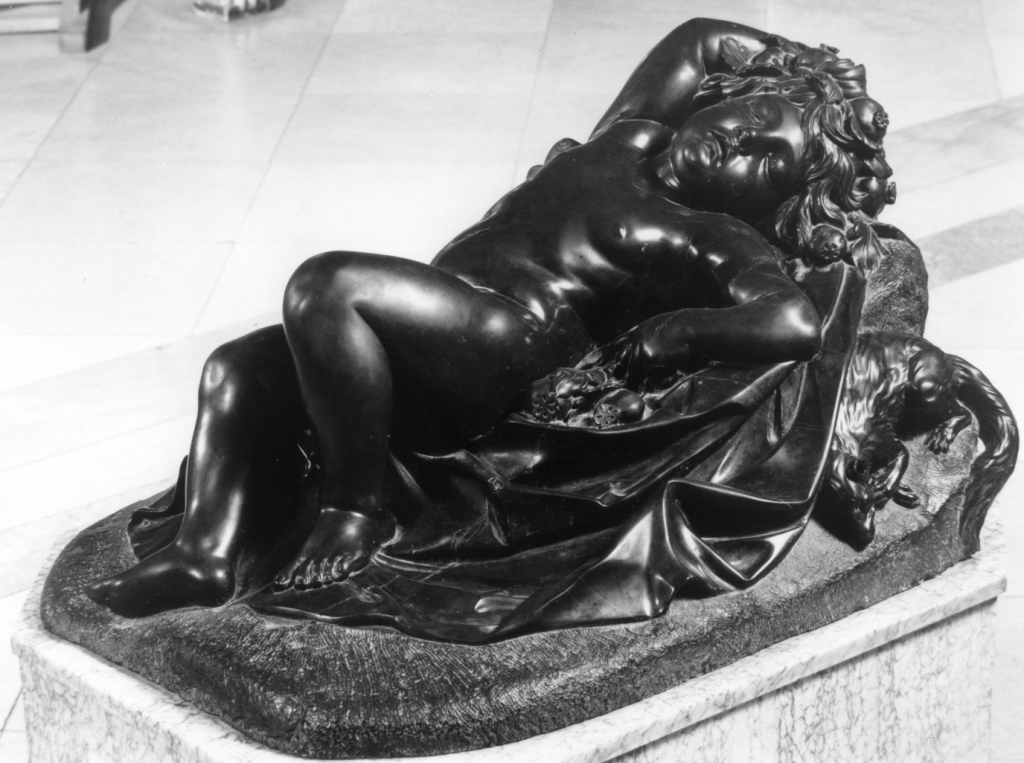 Allegoria del sonno (scultura) di Algardi Alessandro (sec. XVII)