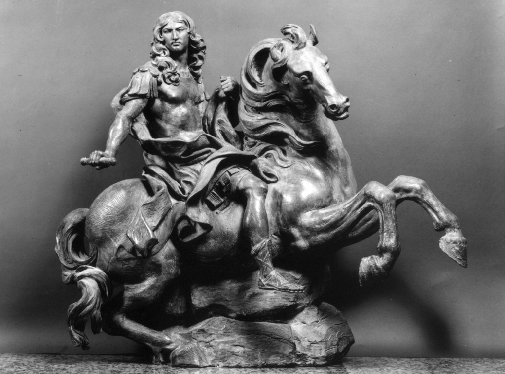 monumento equestre di Luigi XIV (scultura) di Bernini Gian Lorenzo (sec. XVII)