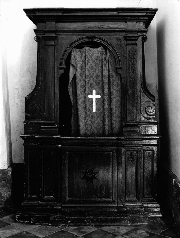 confessionale - ambito laziale (sec. XIX)