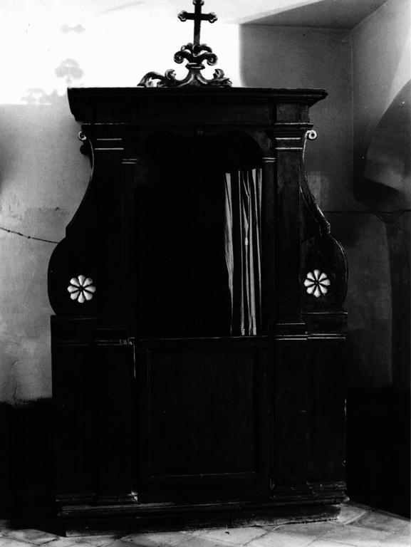 confessionale - ambito laziale (sec. XIX)