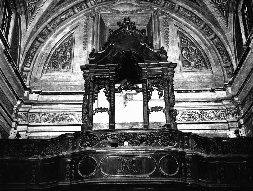 cassa d'organo - ambito laziale (sec. XVIII)