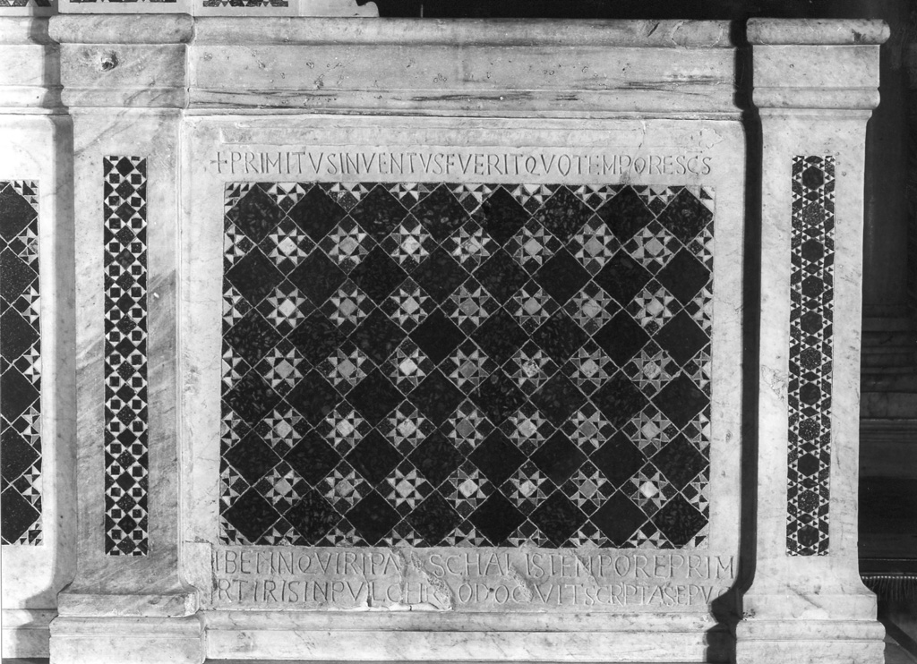 pluteo di Paolo dei Cosmati (primo quarto sec. XII)