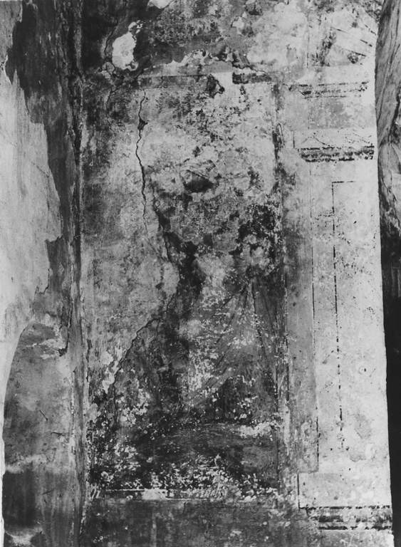 figura femminile (dipinto) - ambito laziale (sec. XIII, sec. XV)