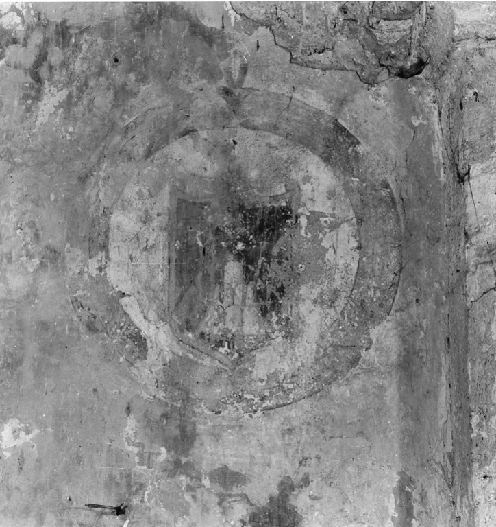 stemma gentilizio (dipinto) - ambito laziale (fine/inizio secc. XVI/ XVII)