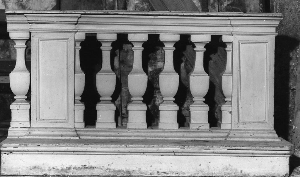 balaustrata - ambito laziale (sec. XVIII)