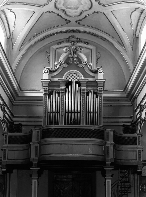 cassa d'organo - ambito laziale (sec. XVIII)