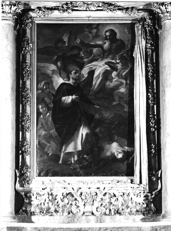 miracolo di San Vincenzo Ferrer (dipinto) di Avellino Onofrio (sec. XVIII)