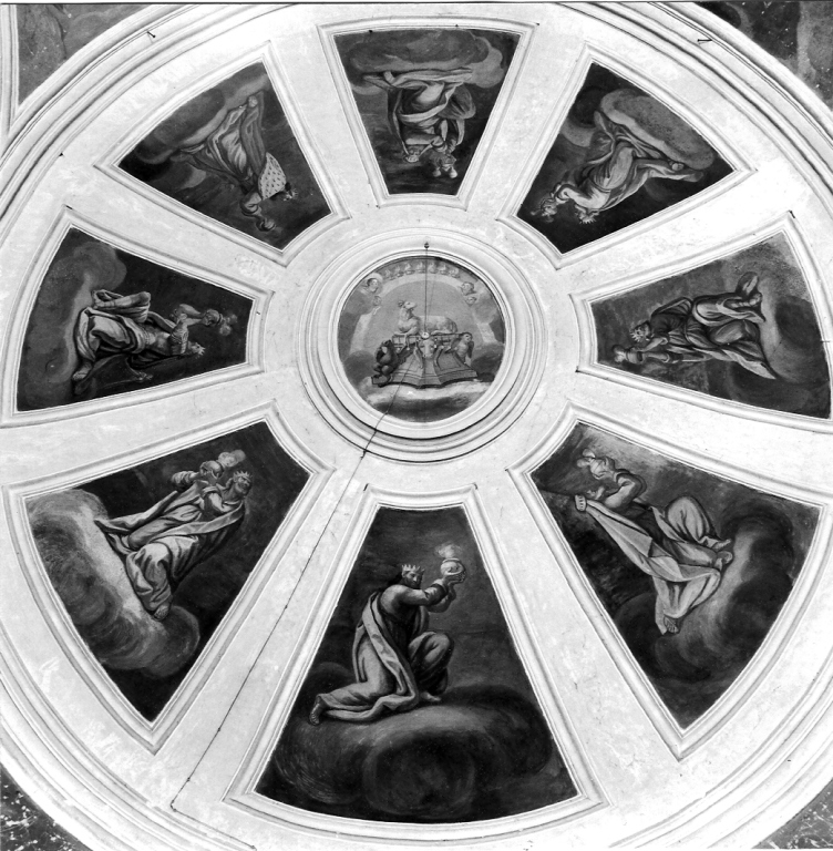 Personaggi dell'Antico Testamento (dipinto, ciclo) di Nicoletti Romano (sec. XVIII, sec. XIX)