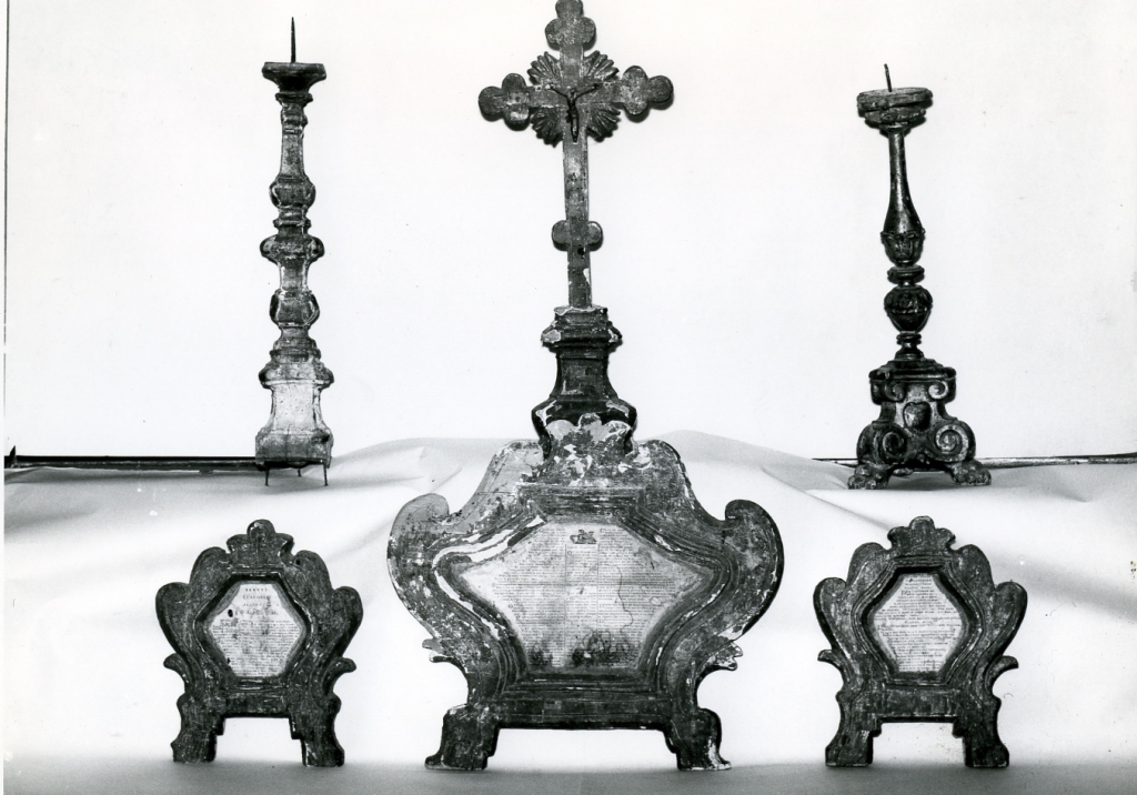 cartagloria, coppia - ambito laziale (prima metà sec. XVIII)