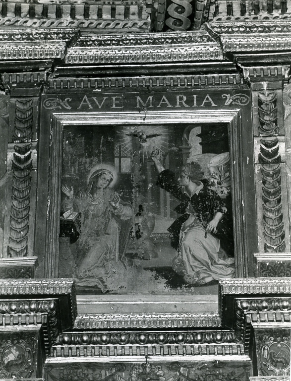 Annunciazione (dipinto) - ambito laziale (terzo quarto sec. XVII)