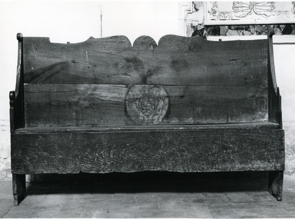 panca, coppia - ambito laziale (fine sec. XVII)