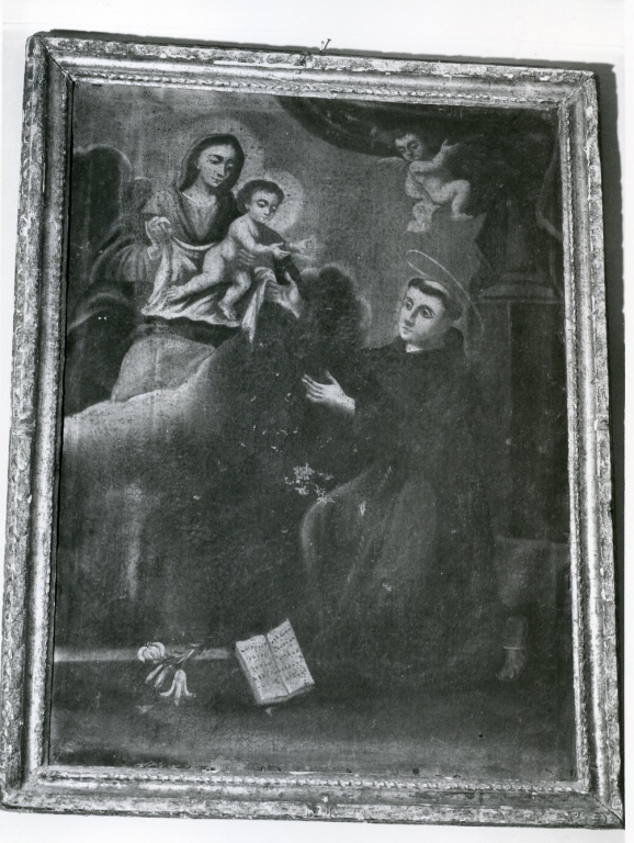 Madonna con Bambino e Sant'Antonio (dipinto) - ambito laziale (sec. XVII)