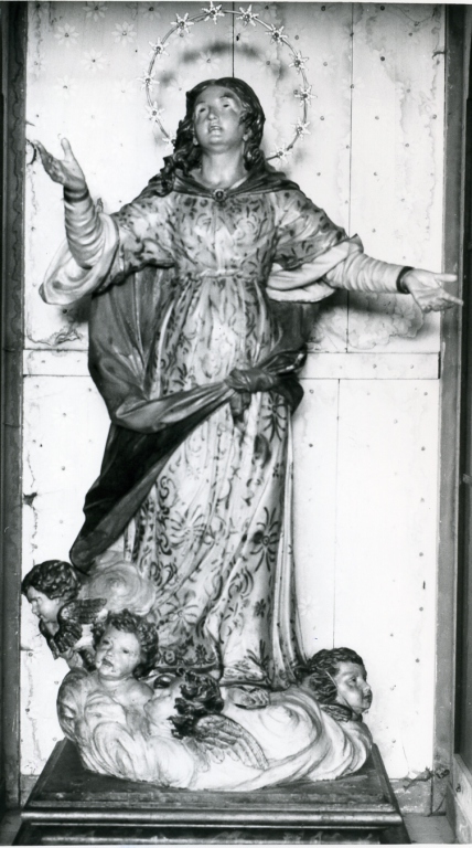 Madonna Assunta (statua) - ambito laziale (seconda metà sec. XVIII)