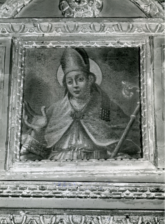 Sant'Emidio (dipinto, complesso decorativo) - ambito laziale (terzo quarto sec. XVII)