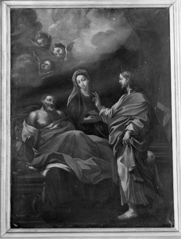 morte di San Giuseppe (dipinto) - ambito romano (sec. XVIII)