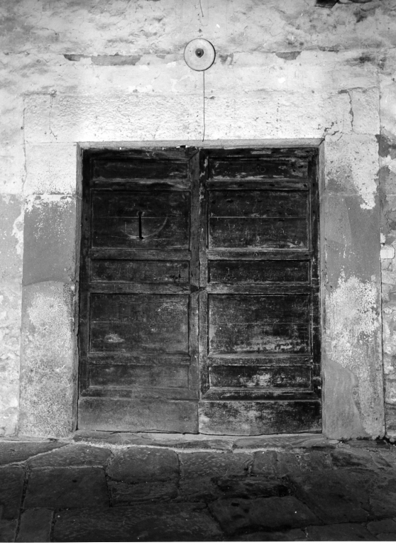 portone - a due battenti - ambito laziale (sec. XVIII)