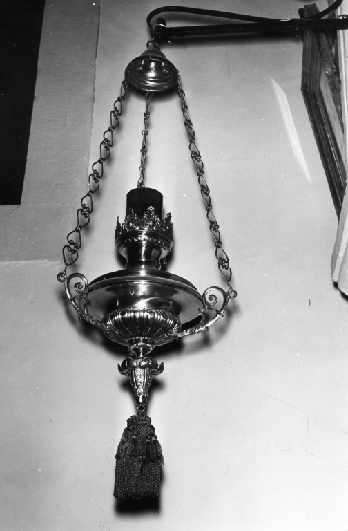 lampada - ambito laziale (fine sec. XIX)