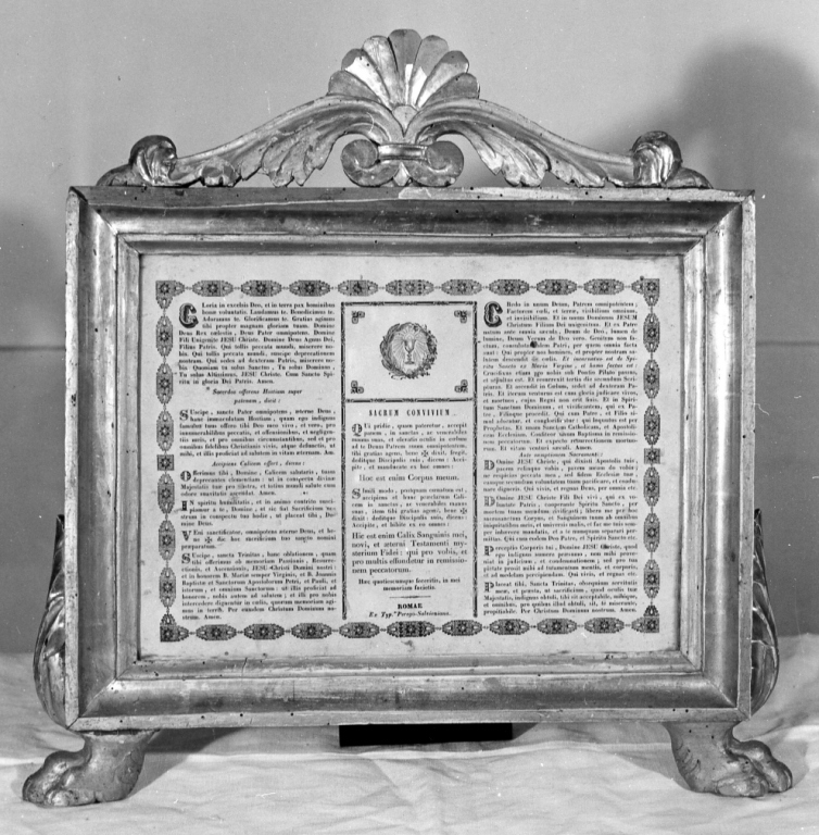 cartagloria - ambito laziale (sec. XIX)