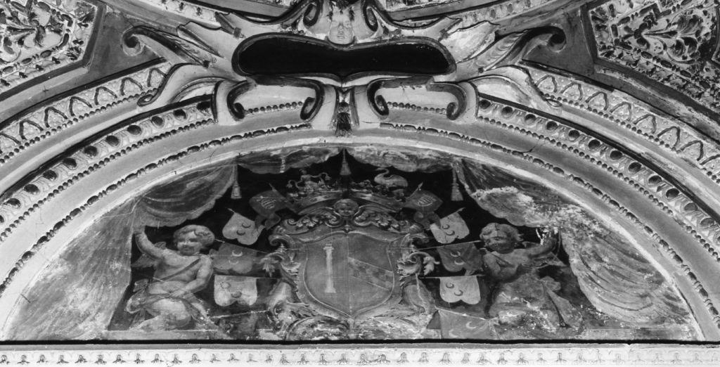 decorazione plastico-pittorica - ambito laziale (sec. XVII)