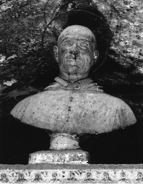 Santo (scultura) - ambito laziale (sec. XIX)