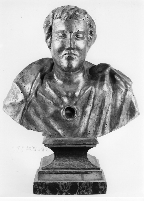 San Giovanni Evangelista (reliquiario - a busto) - ambito laziale (fine/inizio secc. XVIII/ XIX)