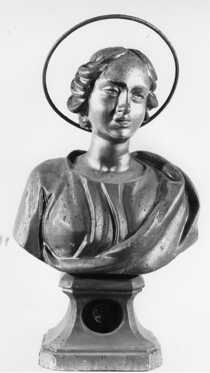 Santa (reliquiario - a busto) - ambito romano (seconda metà sec. XVII)