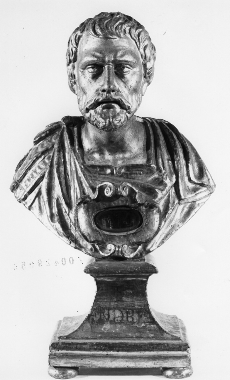 Sant'Andrea (reliquiario - a busto) - ambito romano (prima metà sec. XVII)