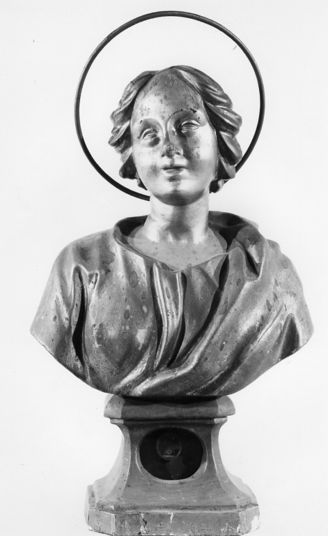 Santa (reliquiario - a busto) - ambito romano (seconda metà sec. XVII)