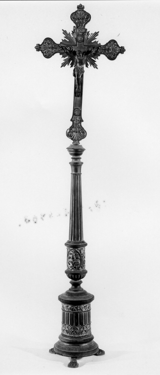 croce d'altare - ambito laziale (prima metà sec. XIX)