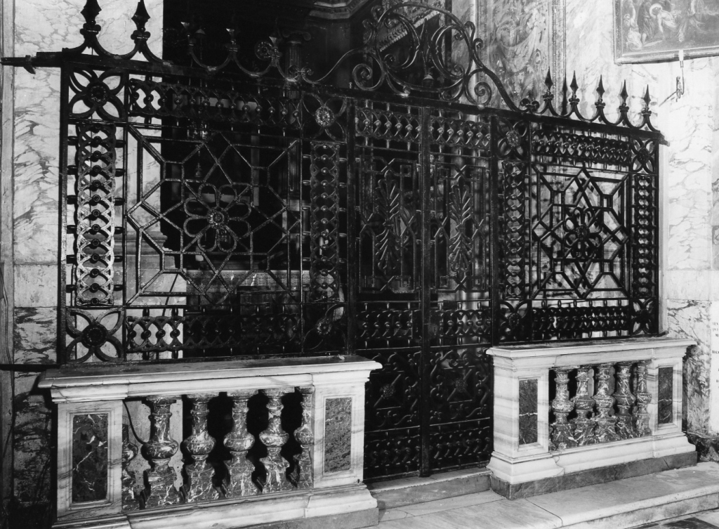 balaustrata - ambito laziale (sec. XVII)