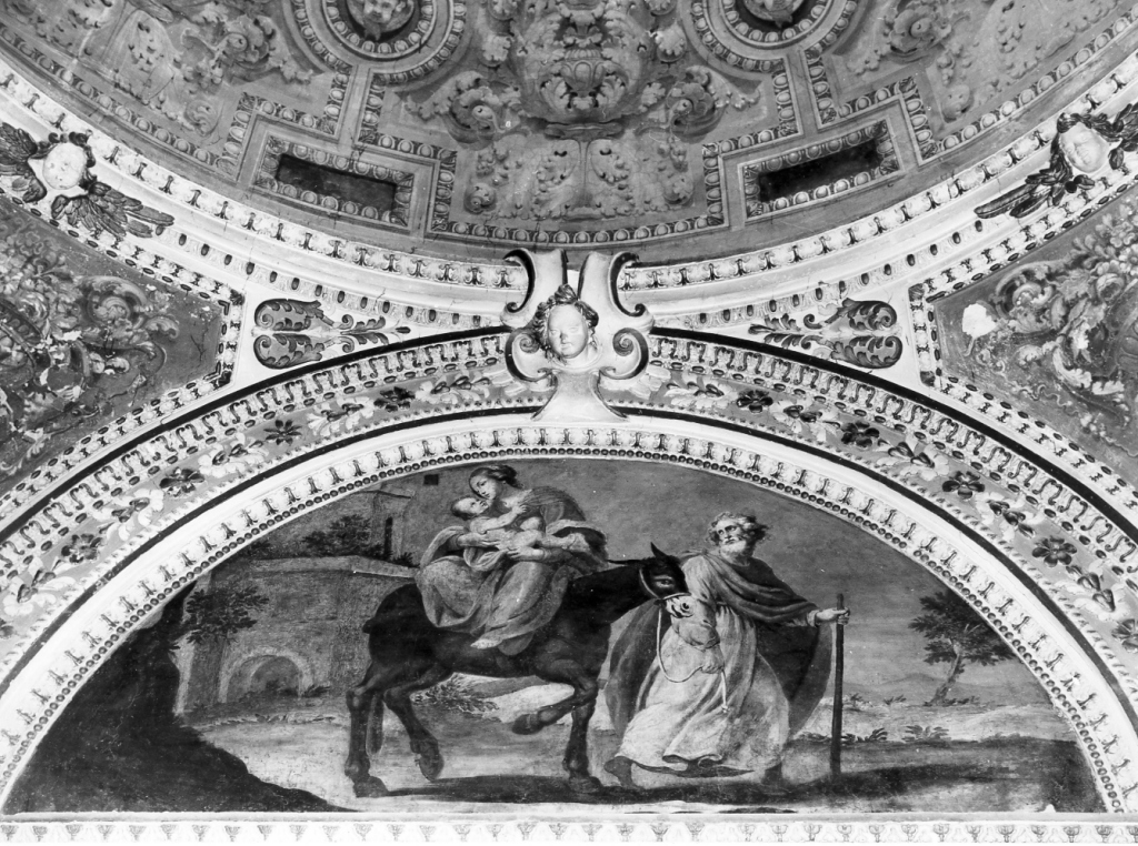 fuga in Egitto (dipinto) - ambito romano (prima metà sec. XVII)