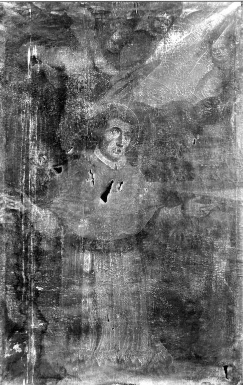 Santo cardinale (dipinto) - ambito laziale (sec. XVIII)