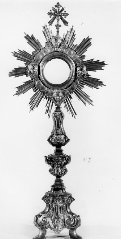 ostensorio - ambito laziale (sec. XVIII)