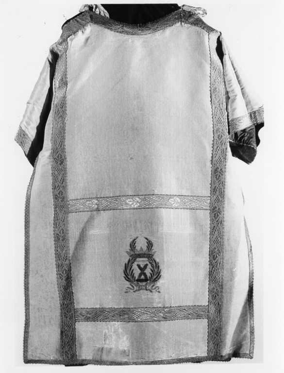 tunicella - manifattura laziale (fine/inizio secc. XIX/ XX)