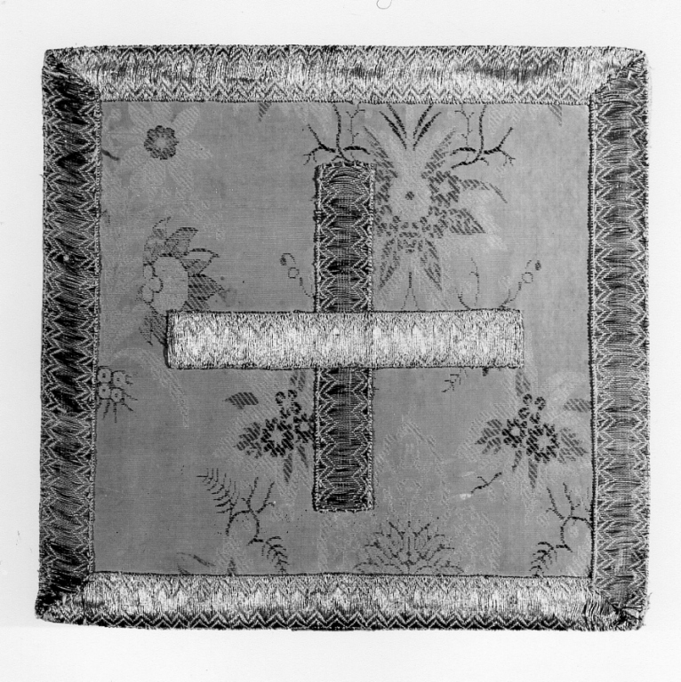 borsa del corporale - manifattura romana (seconda metà sec. XVIII)