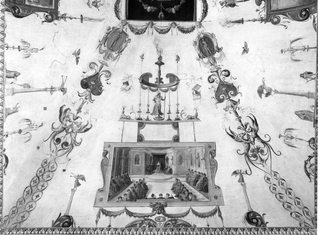 Marcantonio Colonna viene accolto dal Doge di Venezia (dipinto) di Tempesta Antonio (cerchia) (sec. XVI)