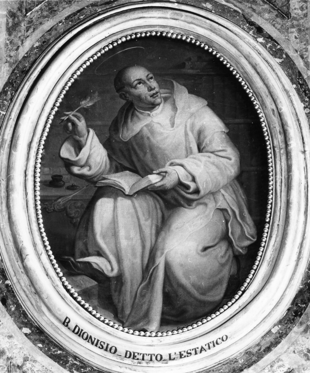 santi e beati certosini (dipinto, serie) di Balbi Filippo (sec. XIX)
