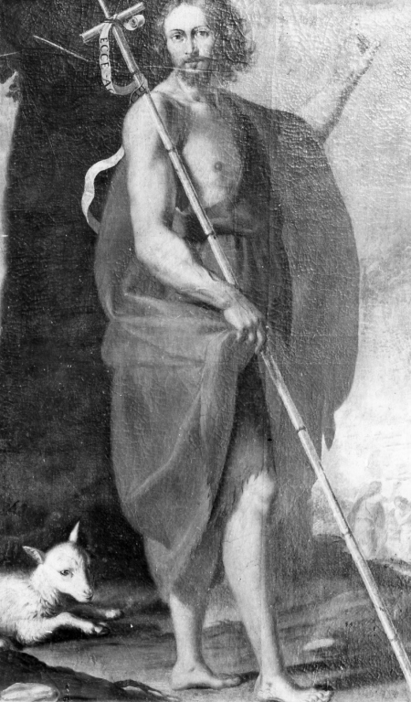 San Giovanni Battista (dipinto) di Brancaccio Salvatore (sec. XIX)