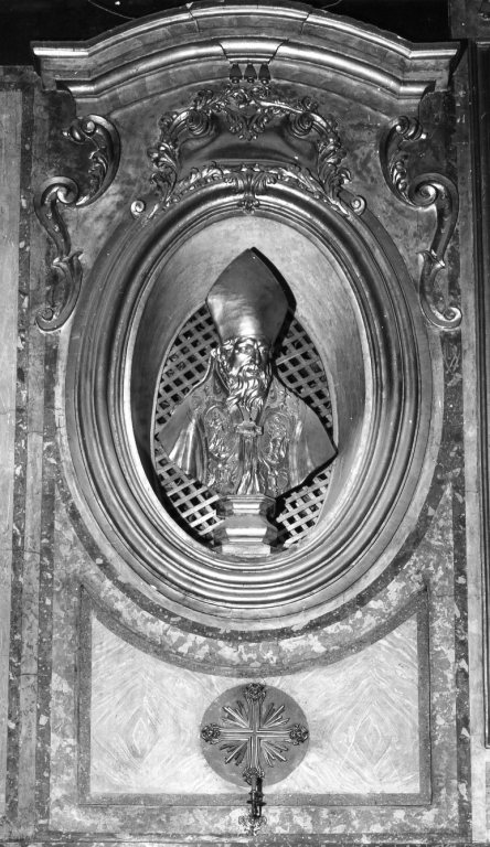 Sant'Agostino (busto) - ambito romano (sec. XVII)