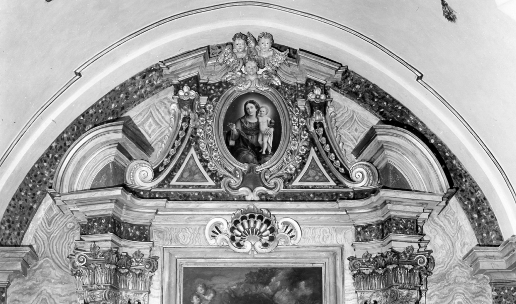 Madonna del Carmelo (dipinto) di Manco Giacomo (sec. XVIII)